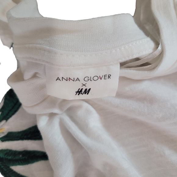 Anna Glover X H&M Cropped Floral Tee - Picture 2 of 5